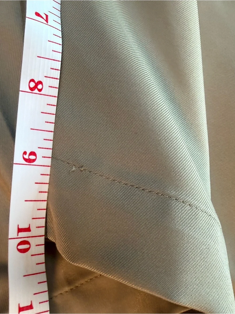 Greg Norman Collection Khaki and Light Gray Flat-Front Shorts